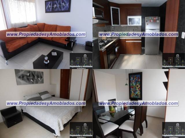 Hermoso apartamento amoblado en alquiler en el poblado Cód. 10475-1