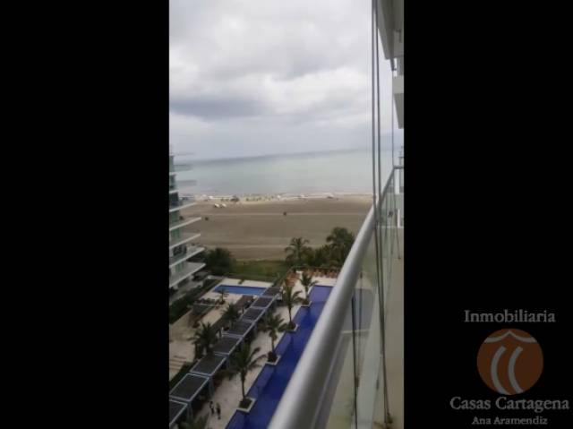 APARTAMENTO EN ARRIENDO POR DÍAS  2 HABITACIONES FRENTE A LA PLAYA