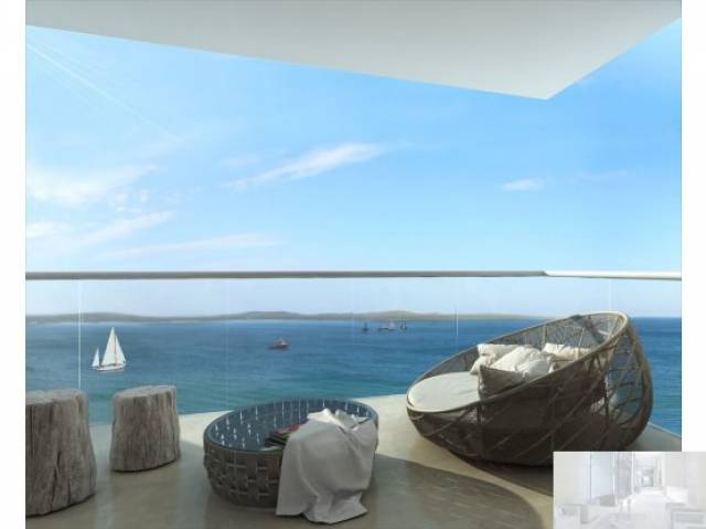 VENTA PENTHOUSE EN PROYECTO  3 HABITACIONES CASTILLOGRANDE CARTAGENA