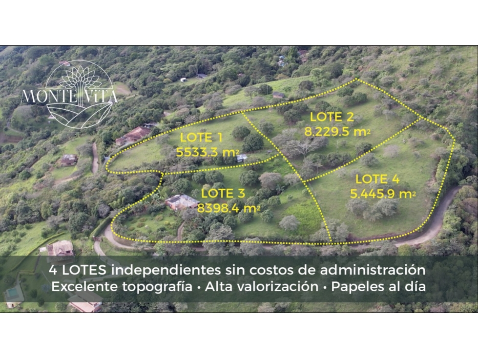 Lote en Venta monte grande Sopetran