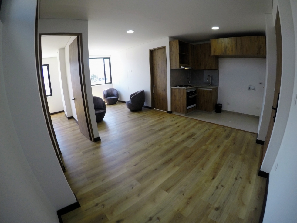 Apartamento con 2 habitaciones y subsidio Frech en corferias