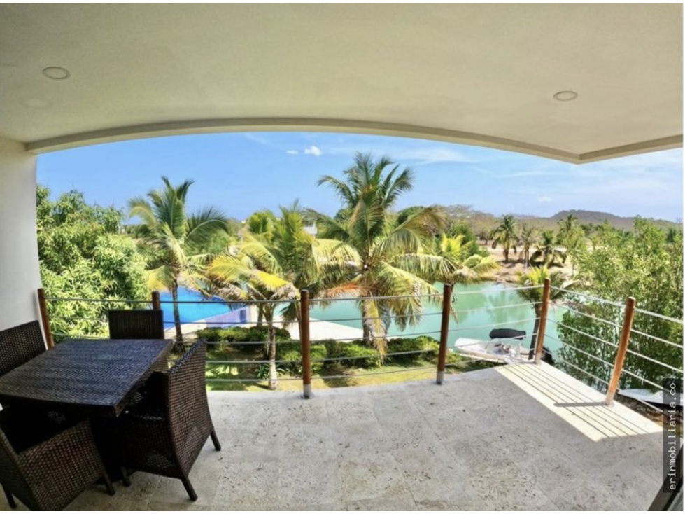 Fab Baru Marina Home For Sale  with pool and direct ocean access