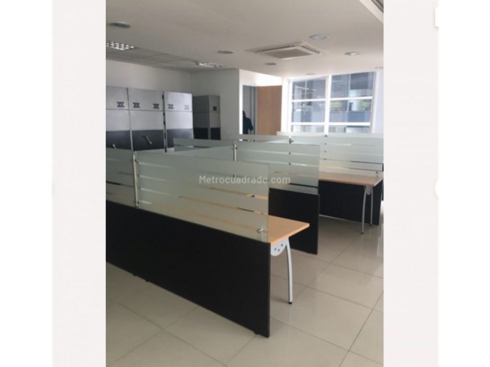 Bogota arriendo oficina en north point area 319 mts