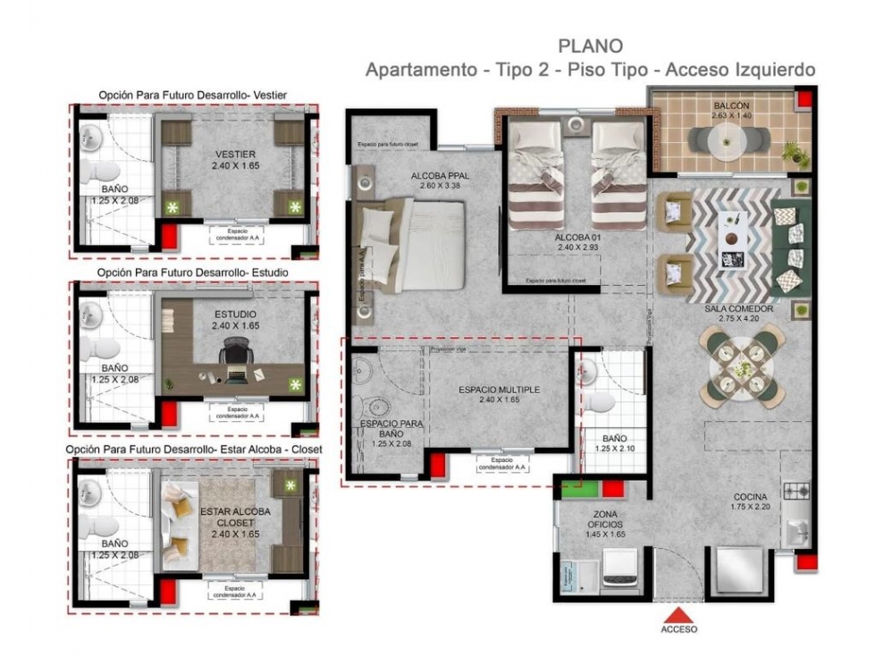 Venta Apartamento de 53mts2 Vivero Residencial, Sur de Cali 8829.