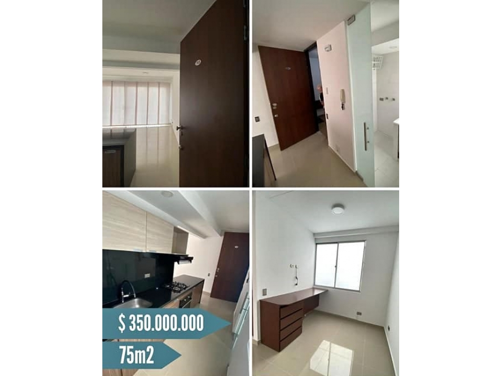 Venta Apartamento de 75mts2 La Hacienda, Sur de Cali 9124.