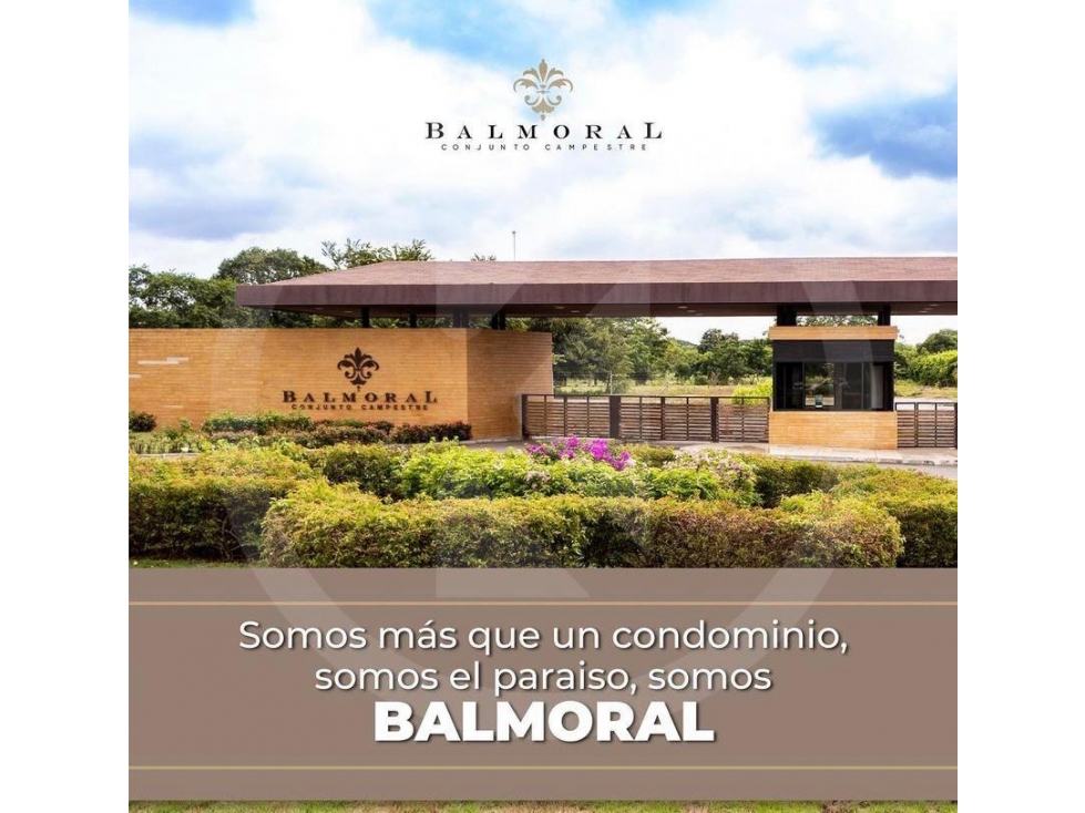 LOTE CAMPESTRE CONDOMINIO BALMORAL