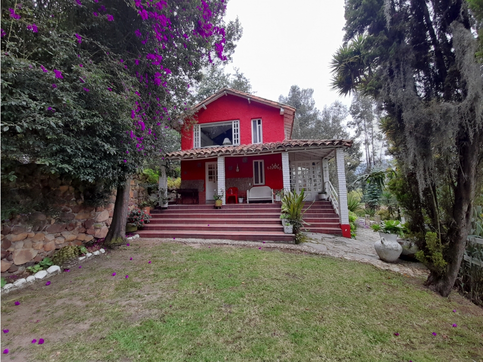 VENTA ACOGEDORA CASA CAMPESTRE, VEREDA MIRABAL PAIPA BOYACA