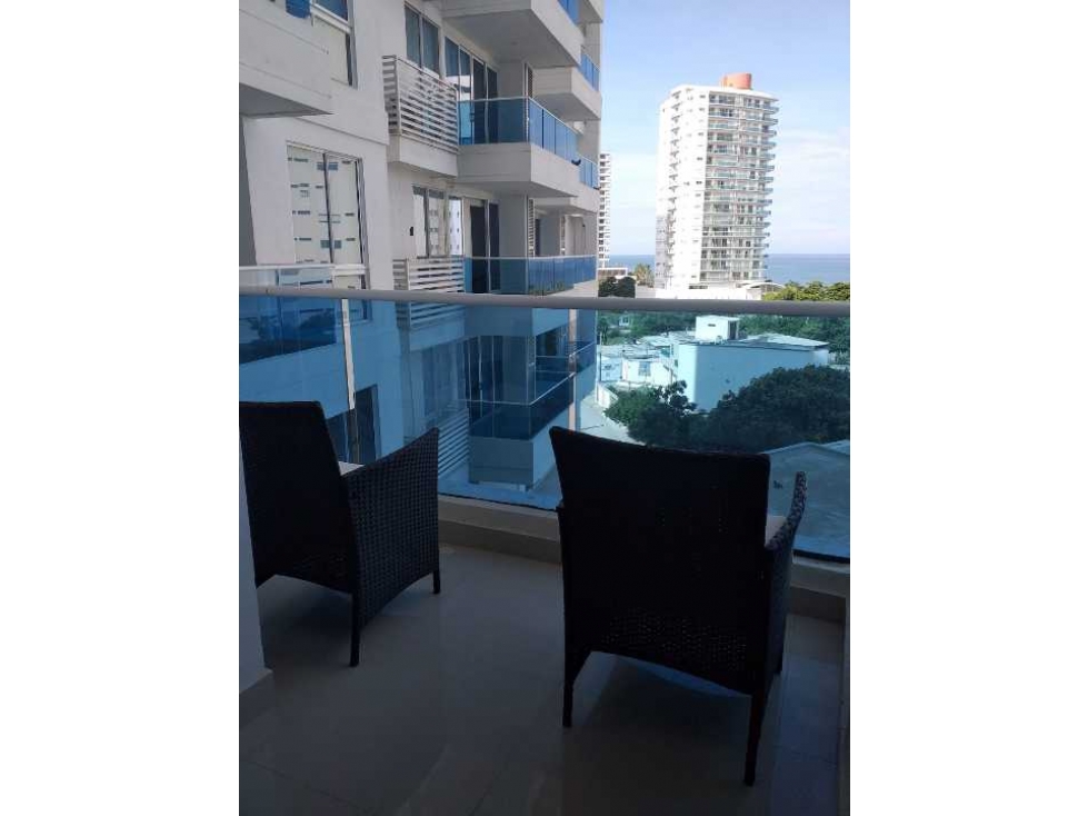 Hermoso apartamento de 77 m2 en reserva del mar, playa salguero