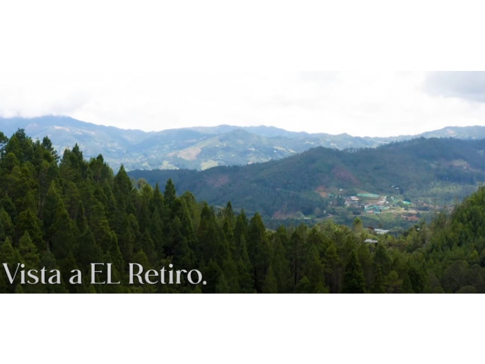 Hermoso Lote en Venta Sector Tequendamita - El Retiro