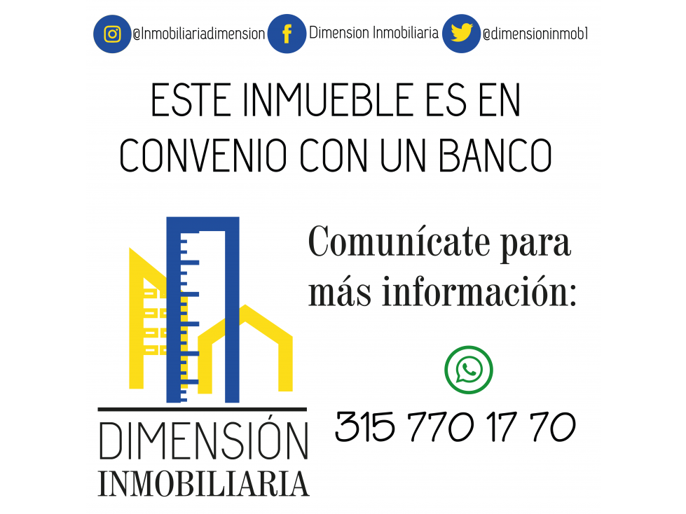 VENTA DE APRTAMENTO 17B EN EDIFICIO TORREA UNIVERSAL DOS PH, BDB