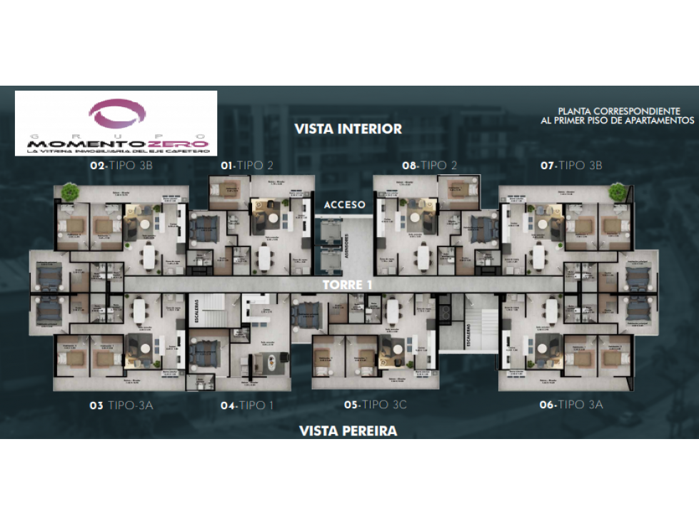 VENTA APARTAMENTOS EXCLUSIVOS LANZAMIENTO TORRE 2 AV. SUR PEREIRA