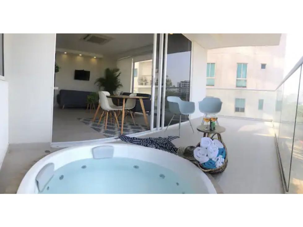 VENTA APARTAMENTO AMOBLADO EN CIELO MAR CARTAGENA