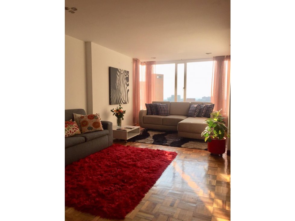 VENTA APARTAMENTO EN LA CABRERA AMOBLADO