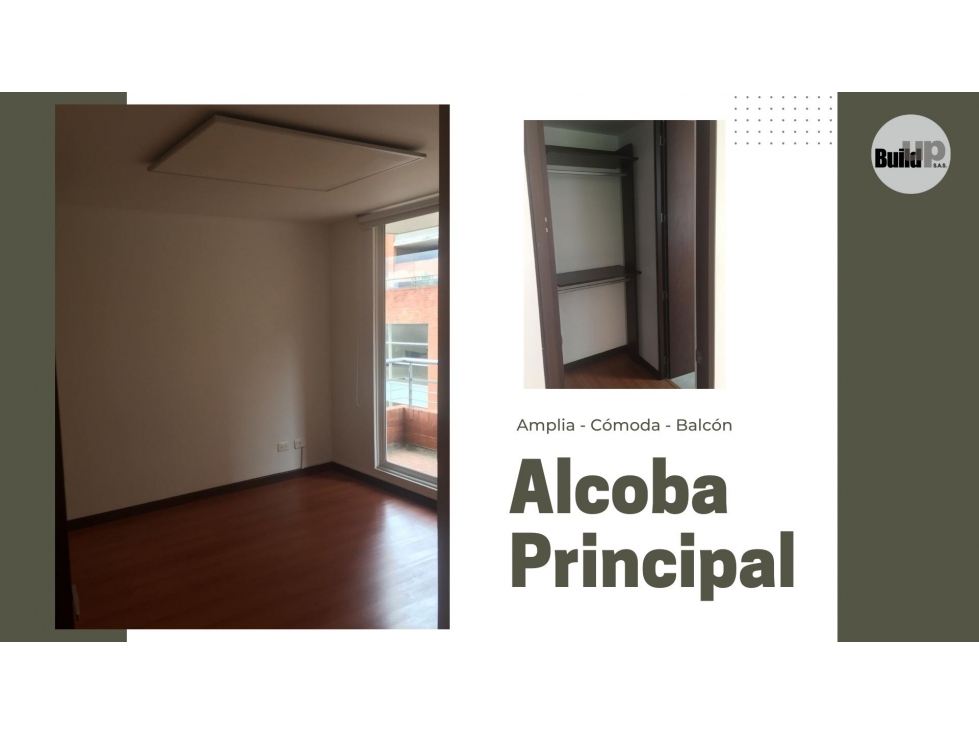 VENTA Apto.  71 m2 Chapinero Alto Conjunto Kandinsky 2 Alcobas Piso 3