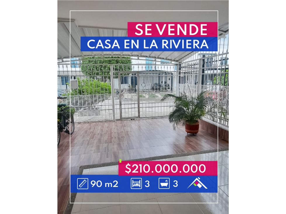 Se vende casa en la Riviera