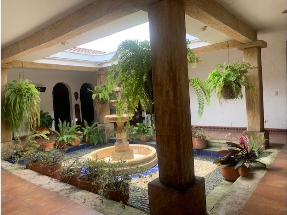 Casa campestre con hermosos acabados en la reforma