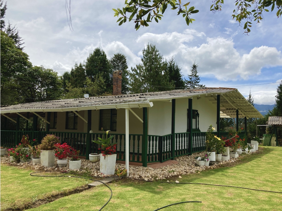 Vendo finca productiva en Guasca con cultivo  aromáticas - cannabis