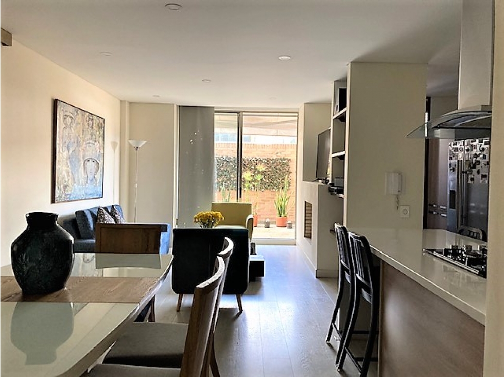 Venta de Apartamento con terraza en Santa Bárbara - Bogotá