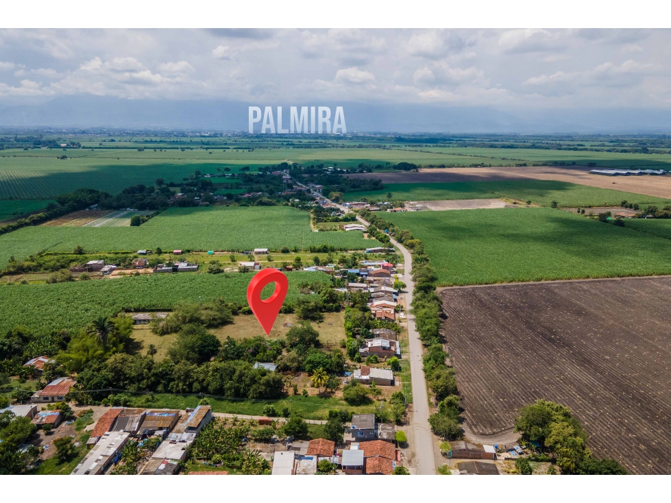 Terreno de 8.600 m² en el corregimiento La Herradura de Palmira
