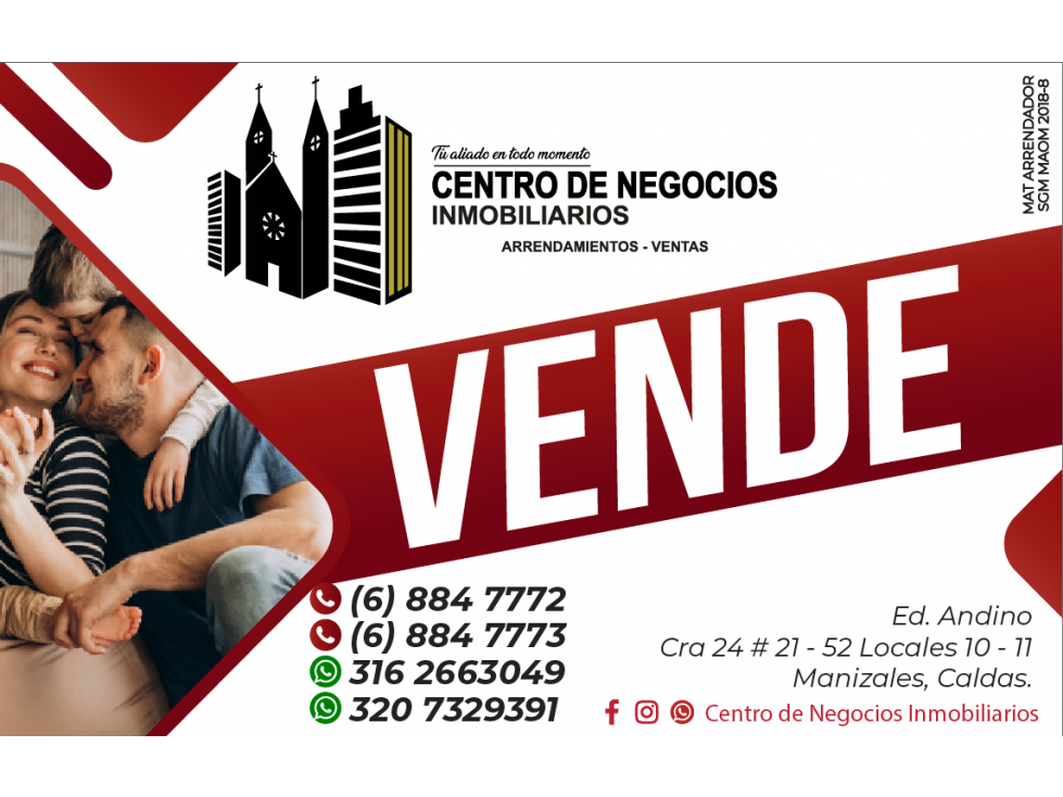 VENTA DE LOTE CONDOMINIO EN SANTAGUEDA