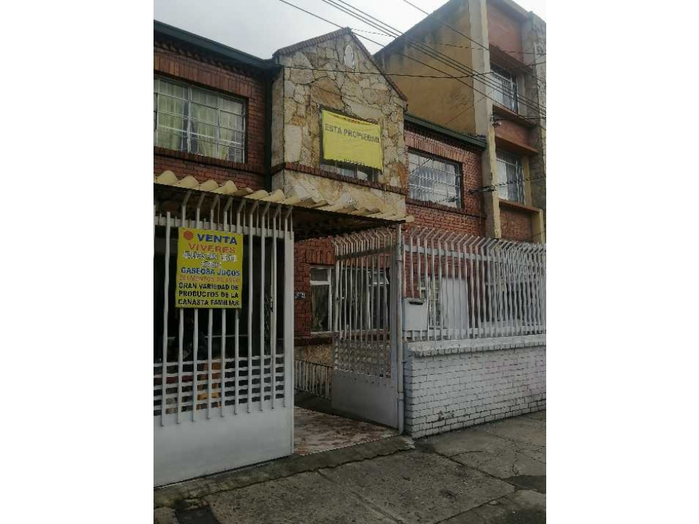 Vendo Casa Comercial Chapinero San Luis