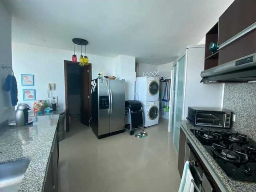 Venta de apartamento barrio bocagrande edificio morros (T.B.)