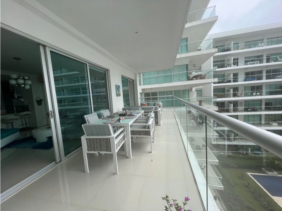 VENTA DE APARTAMENTO-AMOBLADO-USO TURÍSTICO-MORROS ULTRA-CARTAGENA