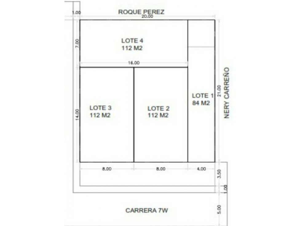 Venta de lote en barrio Holanda, Montería